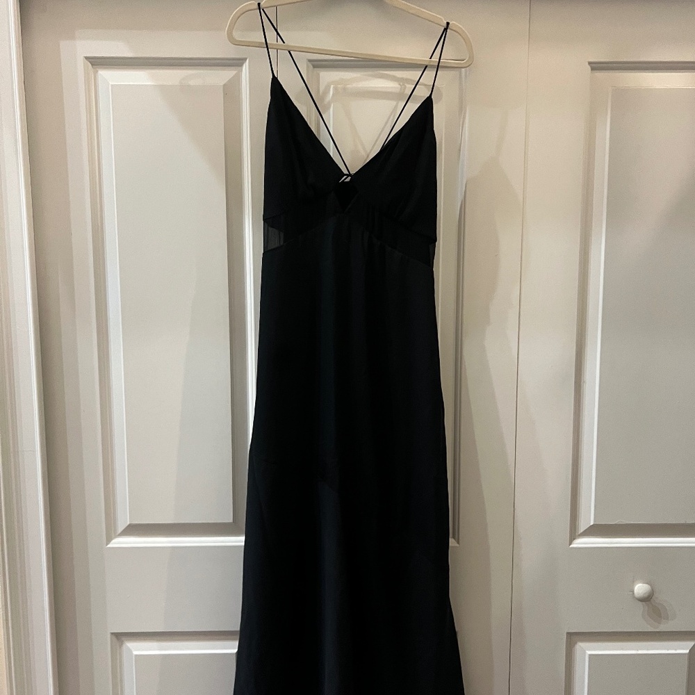 Abercrombie Black Maxi dress